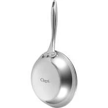 Sartén Earth de acero inoxidable de 12" de Ozeri, edición para restaurantes, 100 % libre de PTFE - Interior de bronce - Ver 3