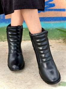 Women Fashion Boots - màu đen - Xem 6