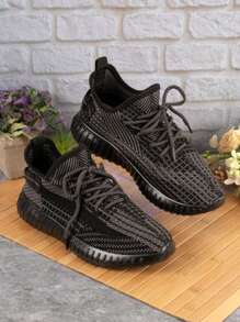 Tenis Deportivos Multifuncionales Ergonómicos Suela Ancha Amortiguadora, Tenis Cómodos para Andar, Correr, Gym, Playa, Estar en Casa, Unisex - Gris Oscuro - Ver 2