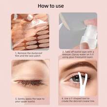蕾丝网眼橄榄形眼皮贴 隐形双折眼影贴 美妆眼皮工具 180-240片，化妆品，便宜，房间装饰，梳妆台，旅行，卧室，化妆配件，便宜，圣诞礼物，化妆品，化妆工具，便宜货，礼物，女士礼物，圣诞礼物 - 裸色 - 查看 8