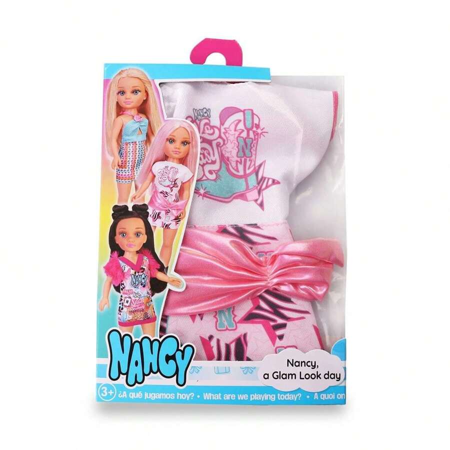 Vestidos Nancy, A Glam Look Day. No incluye muñeca. - Modelos surtidos random shipping ✅ Entrega 24/48h a España (península) - Muñecas Famosa - Ref. NAC95000