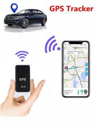 Mini GF-07 Mini GPS Tracker Voor Auto/Kinderen/Huisdieren/Auto GSM/GPRS/GPS Tracking Real Time Tracking Anti-diefstal Anti-verlies Locator Sterke Magnetische Houder SIM Bericht Positioneerder (GEEN APP)
