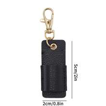 1 kẹp bút dây đeo cổ y tá, hộp đựng bút bằng da nhỏ gọn có móc khóa, kẹp đựng đồ dùng văn phòng - Nhiều màu - Xem 10