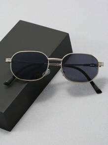 1 par de gafas de moda vintage estilo Y2K cuadradas, gafas de viaje para exteriores y playa, decoración personalizada, gafas de moda estilo street snap