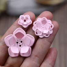 JOJOART Nuevos Arribos Pequeños Troqueles Metálicos con Pétalos de Flores para Scrapbooking, Elaboración de Tarjetas y Álbumes de Fotos, Manualidades de Papel Hechas a Mano
