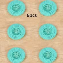 3/6pcs/Bathroom Floor Drain Filter, Kitchen Sink Anti Clogging Filter, Multifunctional Anti Clogging Filter, Sewer Insect Cover - Multicolor - View 15