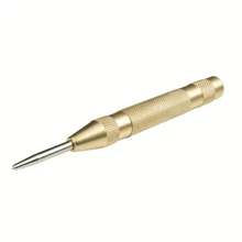 1 st. Automatische Center Hammer-Style Glasbreker, Inkeping Impactor, Hoge Hardheid Impactor, Metalen Positie Marker Impactor