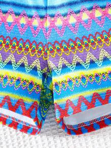 Conjunto de 2 piezas informal de verano para niña de 8 a 12 años, top de tirantes con onda y pantalones cortos de playa, adecuado para vacaciones casuales