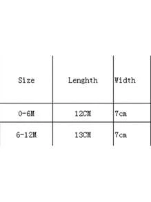 1 Pair Infant Newborn Baby Cartoon Shoes Socks Bear Pattern Stripes Casual Sneakers Soft Sole Toddler Kids Shoes 0-12M