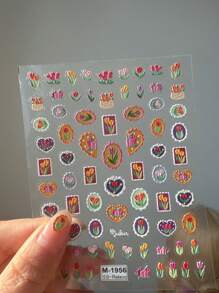 Gold Foil Nail Stickers With Adhesive Backing, Suitable For Nail Art, Scrapbooking, Phone Cases