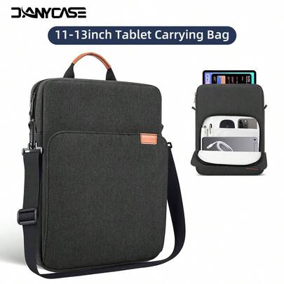 11-13英寸平板电脑保护套/便携包，带肩带，兼容Air 11/13 M2、Pro 11/12.9 M4 2024、第十代/10.9 Air Pro、Galaxy Tab A9+ Plus 11英寸、Tab S9/S8/S6、Fire HD 10