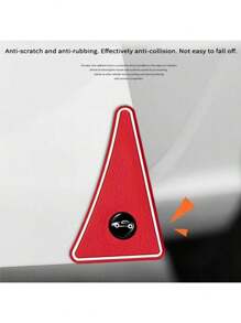 2pcs Universal Car Door Edge Guards - Bumper Protector, Door Sill Scuff Plate - Easy Installation, Auto Accessories Fit For Various Models