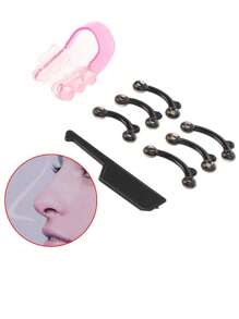 Dispositivo para moldear la nariz, 1/3 juegos: pinza nasal invisible e indolora - Corrector de entrenamiento facial