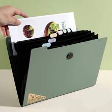 Carpeta de archivo expandible con 5/8/13 bolsillos, ultra ligera y delgada, organizador de archivo acordeón, tamaño A4 carta, organizador de documentos y recibos para el aula, el hogar, la oficina y los viajes