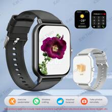 Multi-Function Smart Watch For Music, Phone Call, Message, Pedometer, Weather With Extra Watch Band Included