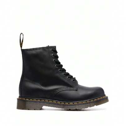 - 1460 Black Nappa Leather Lace Up Boots