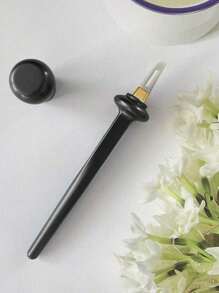 Reusable Silicone Eyeliner Pen, Waterproof Eyeliner Pencil, Convenient No-Skip Makeup Tool, Suitable For Vanity, Travel, Bedroom, Makeup Accessories, Christmas Gift, Cosmetics, Inexpensive