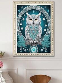 1pc Diamond Painting Kit, DIY 5D Special Shape Crystal Diamond Partial Diamond Embroidery Mosaic Handcraft, Inspiring Creativity For Home Wall Decor Art, Frameless