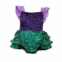 Pañalero, Mameluco Bebe/niña Sirena - Verde - Ver 1