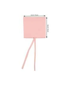 1PC Microfiber Jewelry Pouch Jewelry Packaging Bag Small Jewelry Gift Bags Bowknot Microfiber Bag For Bracelet Necklace Packaging, Envelope Style With String And Divider - Multicolor - View 4