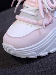 1 Pair Women Casual Sports LightweightStudent Sneakers For Outdoor Activities