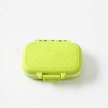 Portable Mini 3-Compartment Pill Organizer - Square Small Medicine Box, Travel Essential, Compact And Practical, Perfect For Storing Pills/Vitamins/Supplements/Capsules