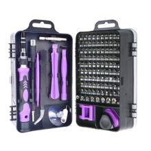 115 In 1 Precision Screwdriver Set, Electronics Magnetic Repair Tool Box ,With Case For Repair Computer, Phone, PC, Cellphone, Laptop, Switch, PS4, Game Console, Watch, Glasses Etc.Purple., Tools For Men