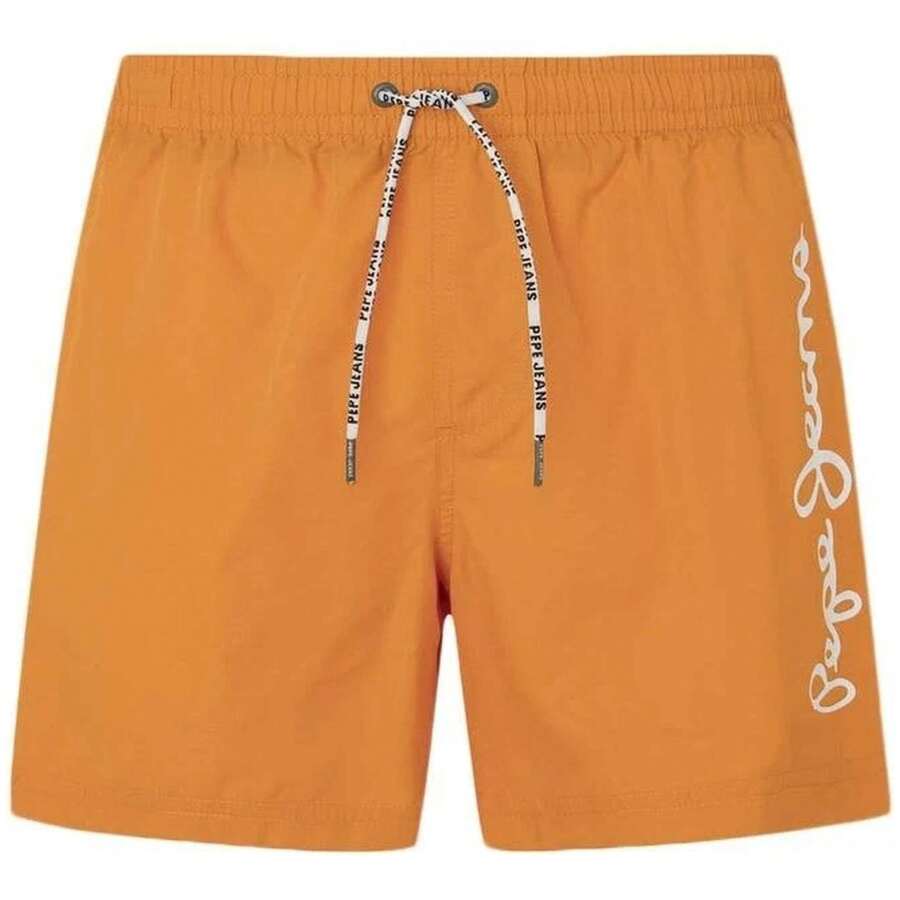 Pepe Jeans Finnick Heren Zwemshorts In Oranje