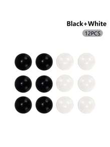 Almohadillas de silicona redondas para la nariz de gafas, clip nasal de silicona para puente nasal alto - Multicolor - Ver 7