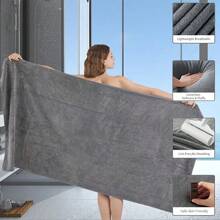 Ultra-Soft Bath Towel Set Of 4: Plush, Absorbent, And Perfect For Home & Spa