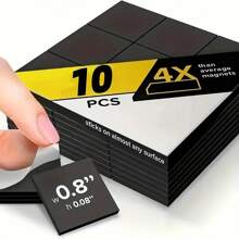 10pcs/20pcs/50pcs Easy Tear-Off 0.8" Magnetic Dots - Strong Adhesive, Flexible Sticky Magnets, Suitable For Photos, Crafts, And Office Use,School Supplies,Back To School