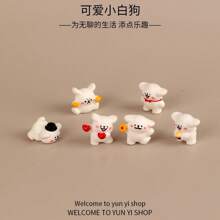 2 Thread Happy Puppy Stickers Creative Blind Box Cute Puppy Animal Pop Hand Action Figure Tabletop Decoration Valentine's Day Gift Women's Birthday Gift Birthday Gifts Graduation