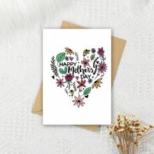 Tarjetas del Día de la Madre, tarjetas florales, tarjetas de flores silvestres, regalos para mamá, para mamá especial, regalos conmemorativos para mamá
