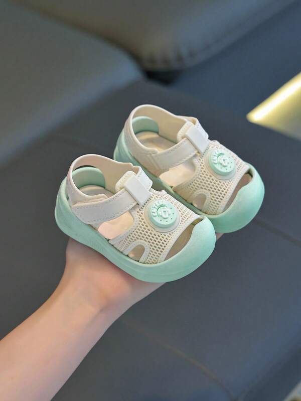 Toddler Boys/Girls Hook And Loop Soft Bottom Princess Casual Outdoor Sneakers