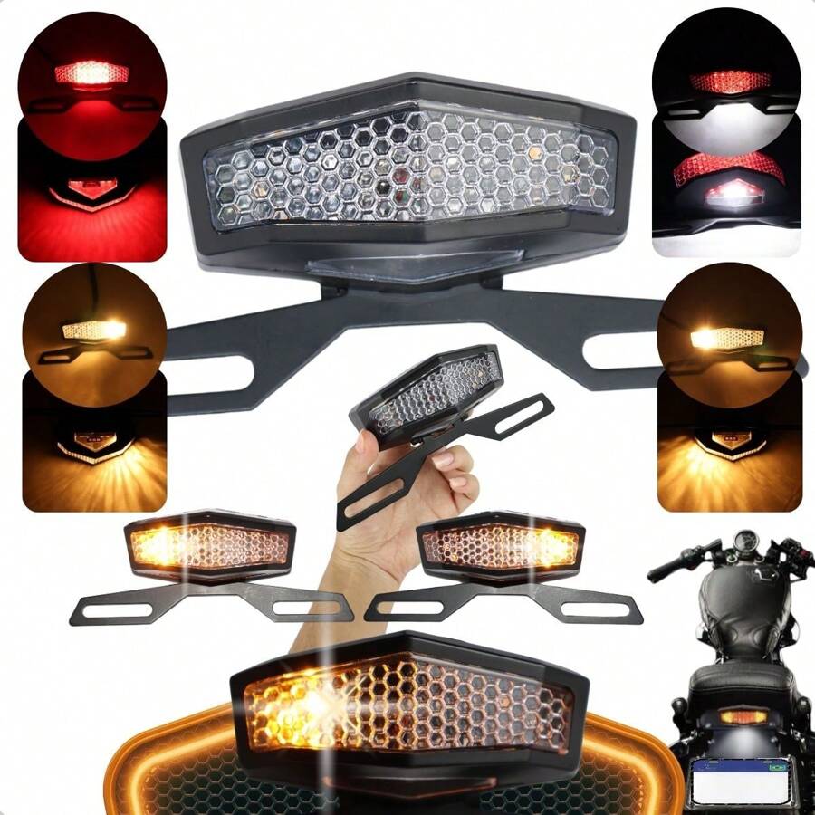 Motorcycle Exterior Electronic Accessories - 黑色 - 查看 1