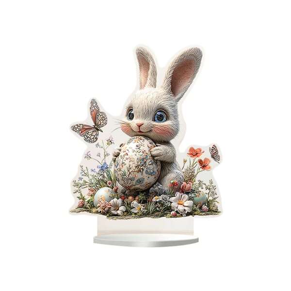 Creative Three Bunnies Easter Decorations