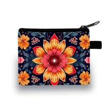 Mandala/Meditation Pocket Wallet Purse Key Pouch Flower Purse Wallet Purse Wallet Mini Wallet Coin Wallet Summer