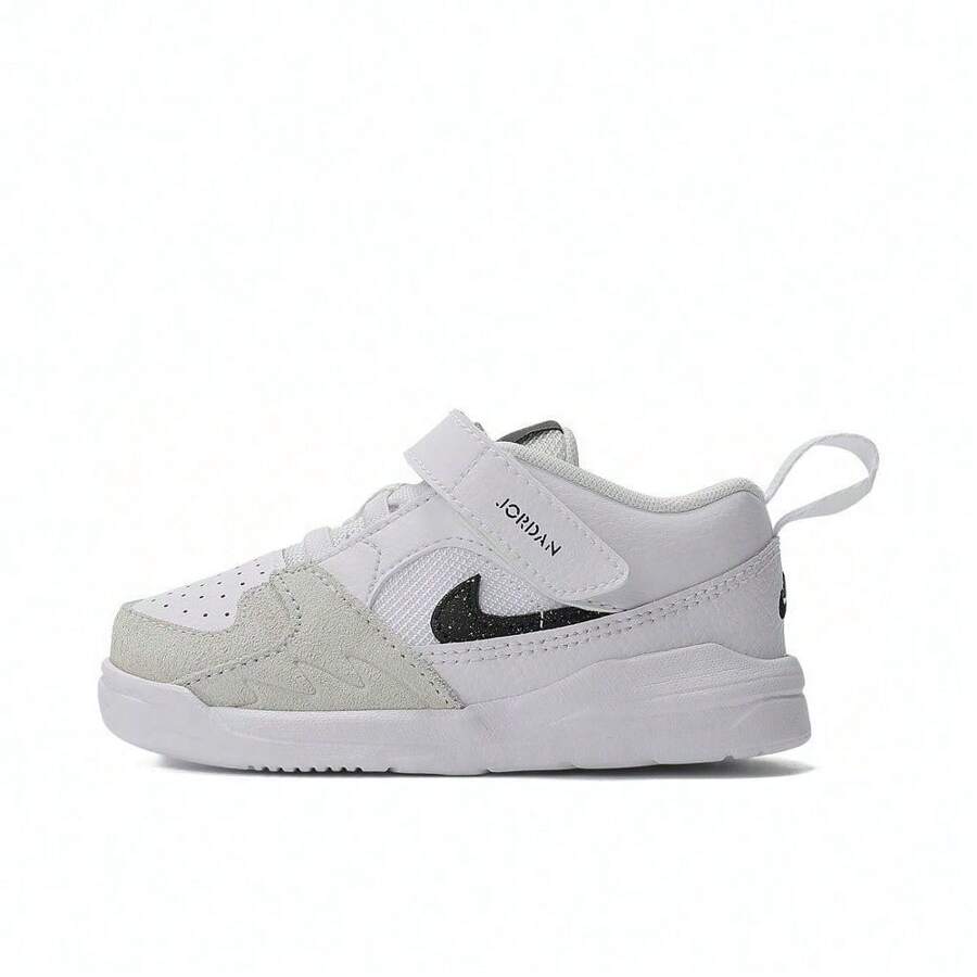 Nike 男童 JORDAN STADIUM 90 (TD) 休闲鞋，低帮，DX4396-112，魔术贴，时尚运动鞋