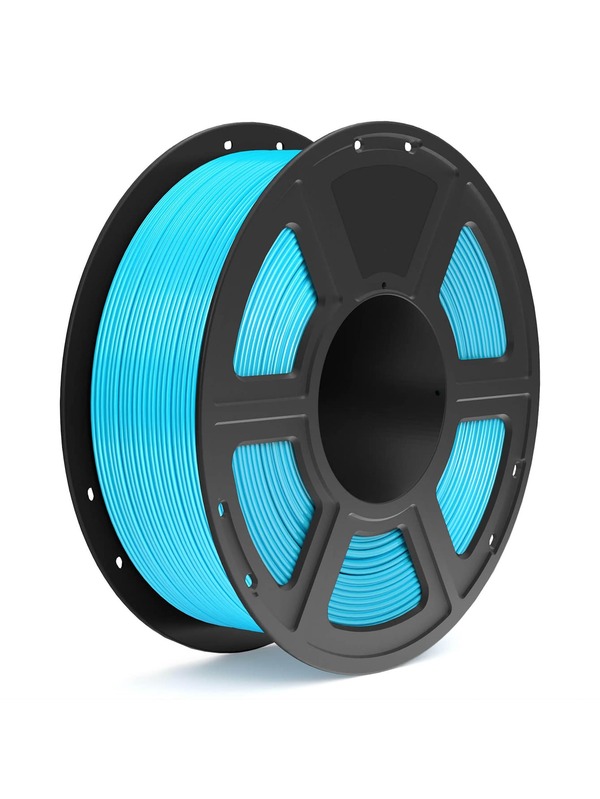 PETG Sky Blue Filament 3D Printer Filament Set, 1.75mm High Precision, Vacuum Sealed, Good Adhesion, Less Warpage, Smooth Printing Material Quality