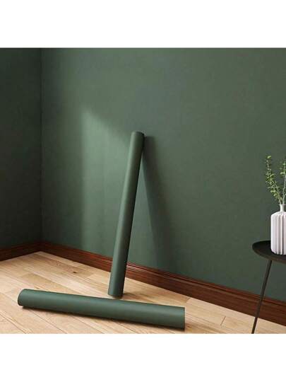 Roll Solid Dark Grijs Removable Wallpaper, Self Adhesive Contact Paper Cabinet Background, Wall, Tabletop, Shelf, Waterproof Oil Resistant Thick Vinyl ative