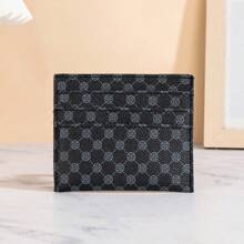 New Style Multi- Slots PU Leather Holder Wallet Thin And Elegant Mini Wallet Card Wallet - Black - View 2