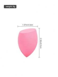 1pc Makeup Sponge, Seamless Foundation Application, Travel Friendly, Holiday Gift