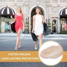 10pcs/15pcs Silicone Gel Blister Pads - Waterproof Ultra-Thin Cushioning Bandages For Heels, Toes, Fingers - Multi-Purpose Protective Adhesive Bandages For Sports, Shoes, Blister Prevention And Quick Healing, Random Styles