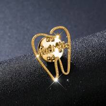 Placa de nombre personalizada para dentista, diseño con diente brillante de acero inoxidable, accesorio elegante para ropa, chaqueta, camisa, regalo para hombre, personalizado con grabado - Como se muestra en la imagen - Ver 5