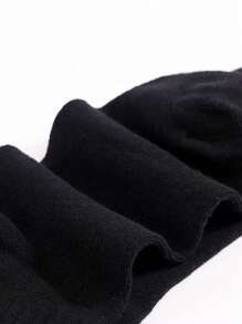 1/5/10/30 Pairs Men's Solid Color Simple Sports Style Ankle Socks