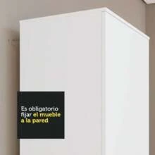 Zapatera Organizador Isis Madesa 1 Puerta Color Blanco - Blanco - Ver 9