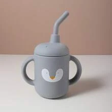 120ml 婴儿硅胶饮水杯，幼儿防掉吸管训练杯 - 彩色 - 查看 20