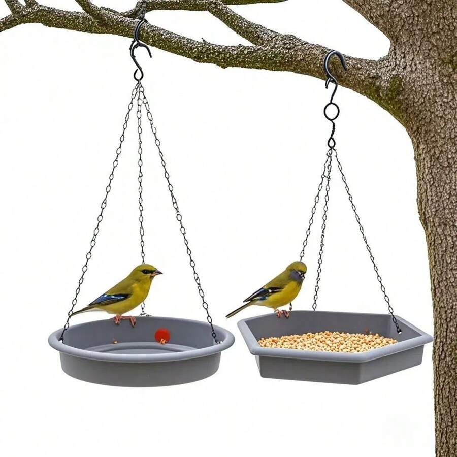 [2025 Spring Best Seller] 2Pcs Hummingbird Feeder, Hanging Birdfeeder For Villa Yard, Outdoor Camping Bird Watching Gear, Rainproof, Portable Hummingbird Waterbowl