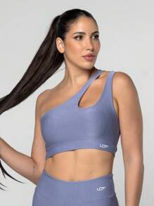 LOT FITNESS Fitness Set Gym Top And Leggings Polyamide Women's Gym Clothing - Baby Blue - View 2