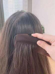 1/2/5件装去屑按摩梳，多功能能量梳，空心齿头皮按摩/去屑/控油梳，男女通用，能量按摩刷，护发，发夹，发饰 - 彩色 - 查看 3